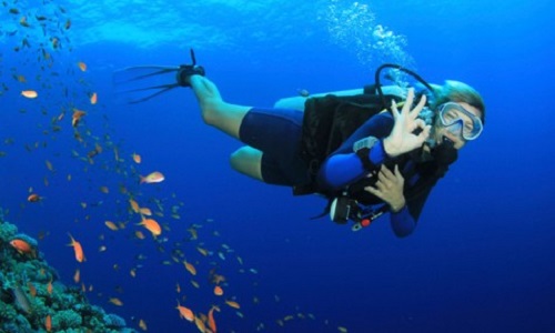 scuba diving